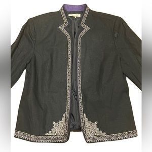 Coldwater Creek Open Lightweight Jacket Blazer Size Petite 16